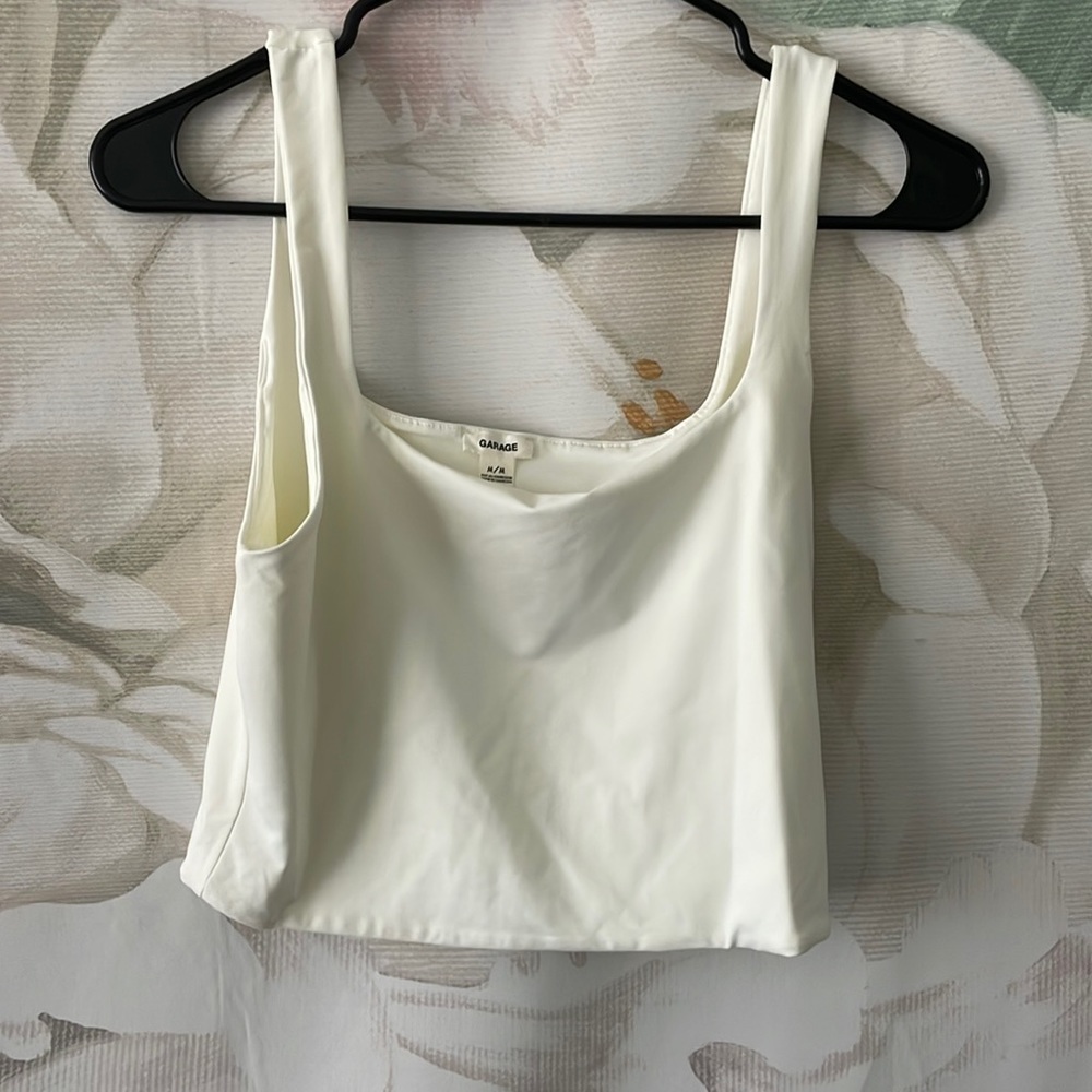 White Garage Tank